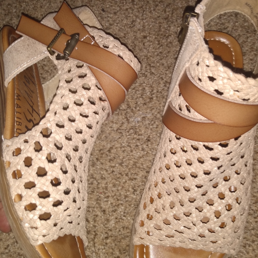 Blowfish mesh boho sandal